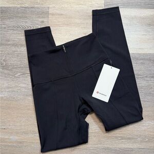 Lululemon Align HR Zip Front Pant 25” - Black